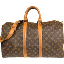 Borsa Louis Vuitton Keepall Bandouliere 45 Boston originale monogramma viaggio M41418