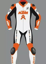 KTM tuta uomo sportivo pelle