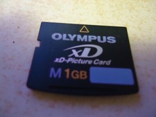 Tarjeta de Memoria Olympus XD Picture Card 1GB vintage probado ok España