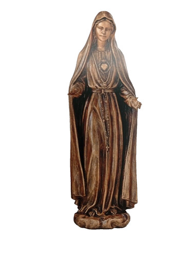 Madonnna aus bronze - ,