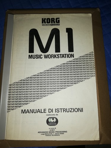 Korg manuale italiano - ,