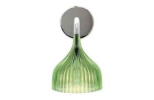 Applique Kartell E trasparenti verde trasparente stile postmoderno prezzo consigliato £ 86,00
