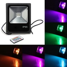 Faro RGB led interno esterno