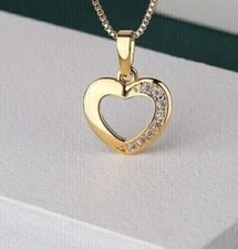 Ciondolo cuore donna diamante