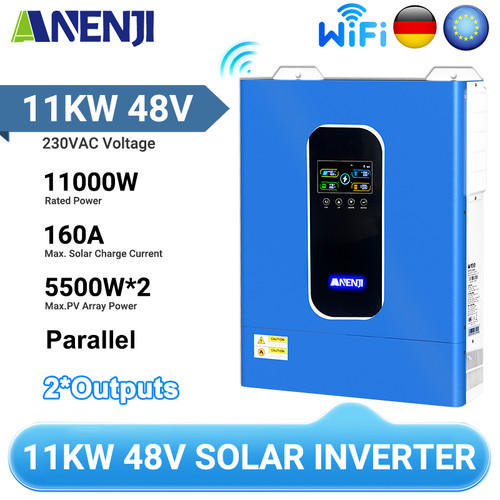 Inverter solare ibrido 11kw - inverter,
