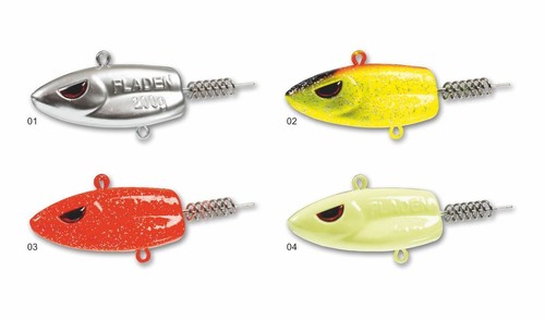 Fladen jig head - head, bait
