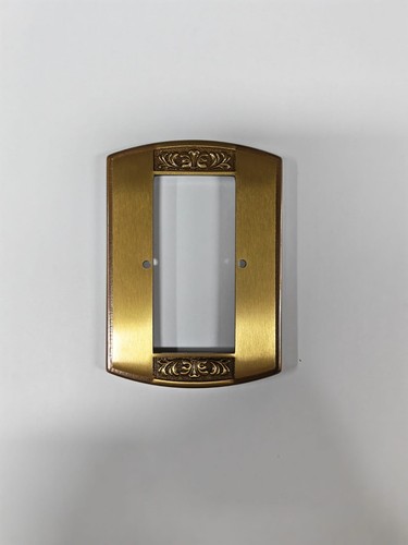 Placca interruttore ottone - placca,