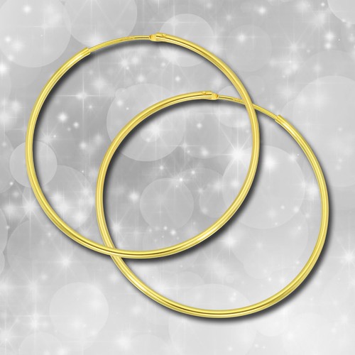 Orecchini creoli oro - 44, mm