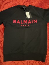 FELPA BALMAIN GIROCOLLO NERA