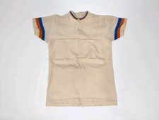 Vintage ciclismo Cycling maglia jersey maillot lana wool bici bike XS 