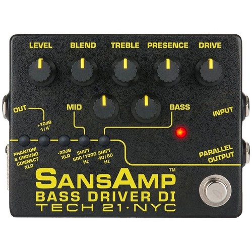 Tech21 sansamp bass driver - bass,
