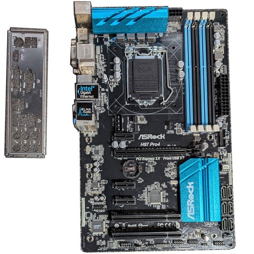 Piastra asrock h97 - i/o,