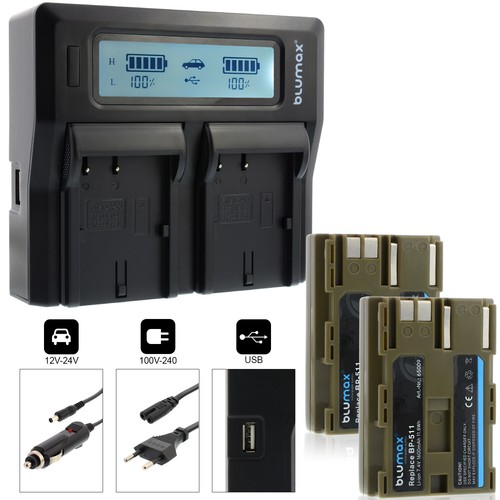 Batteria caricatore per - 2x,