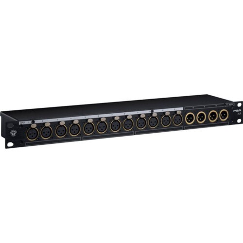 Patchbay xlr black - patchbay,