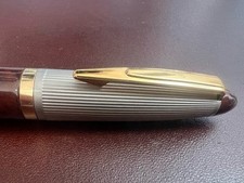 🔴 OSAMA penna sfera mini da agenda lacca e dorata scrive vintage