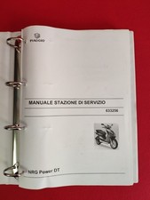 PIAGGIO NRG POWER DT MANUALE OFFICINA WORKSHOP MANUAL 633256 SCOOTER VINTAGE  50