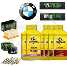 KIT/TAGLIANDO BMW R/1200/RT 2005 2009 BARDAHL 15W50 T&D FILTRO OLIO ARIA CANDELE