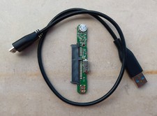 KIT Adattatore SSD SATA a MICRO USB B + Cavo USB a Micro B USB 50 cm