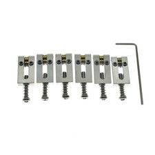 Selle a rullo ponte per chitarra in acciaio inox per chitarre Fender Strat/Tele