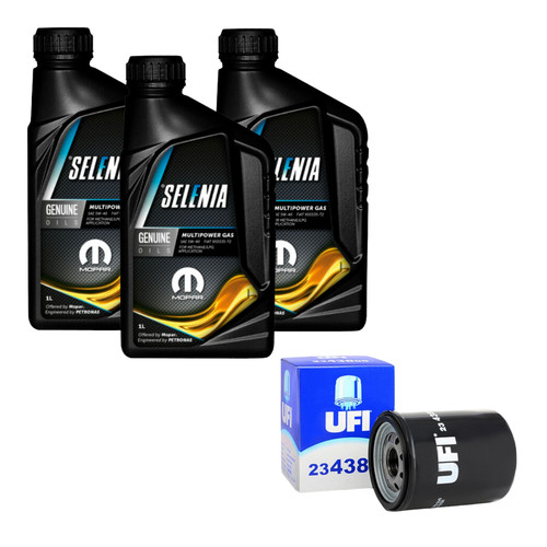 Kit olio 5w40 selenia - kit,