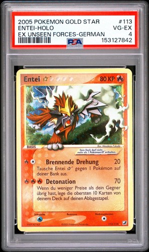 2005 pokémon entei gold - 2005,