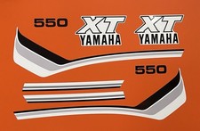 1982 Yamaha XT550 White decals