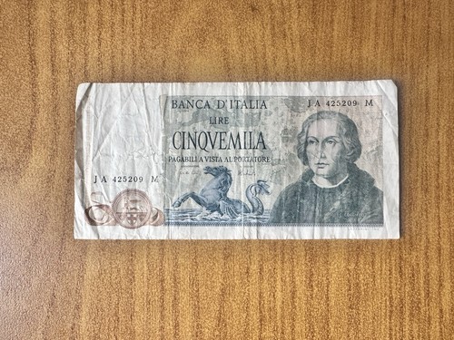 Repubblica italiana banconota - italiana,