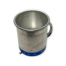 Manual water flow meter glass - manual,
