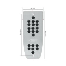 Pedana Poggiapiede Ergal