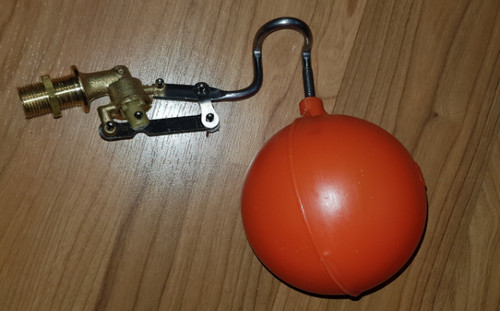 Valvola livello ottone - in,