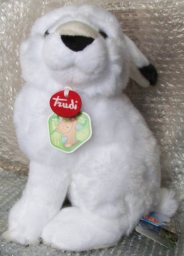 Peluche lepre artica seduta - artica,