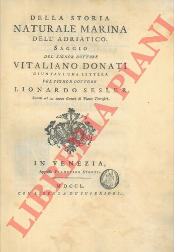 Donati vitaliano della - -,