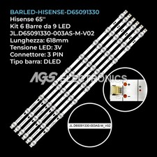 Kit barre strip led tv - strip, 9