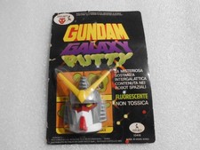 Robot Gundam galaxy putty Ceppi Ratti anni 80 made in Hong Kong