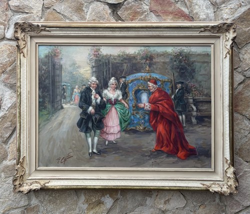 Quadro figure nobili - di, nobili-