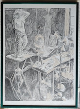 PERICLE FAZZINI - litografia