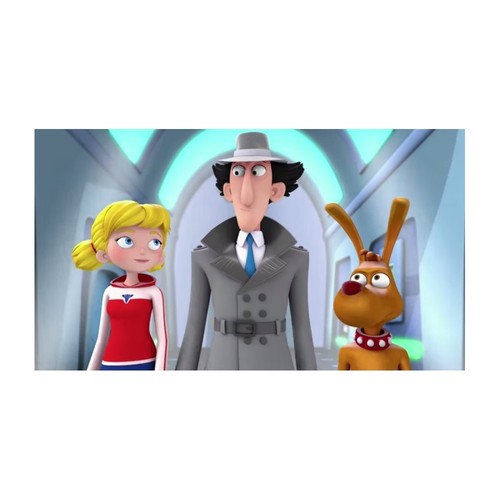 Cartone animato ispettore - cartone,
