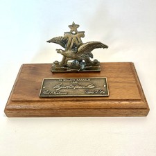 Vintage Anheuser Busch Wood &