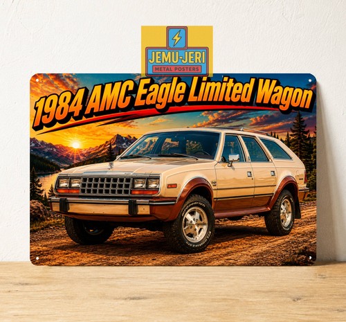 Poster insegna metallo auto
