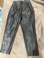 Pantaloni Zara ecopelle s uk