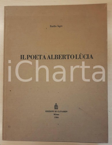 1984 emilio isgro - isgro', poeta