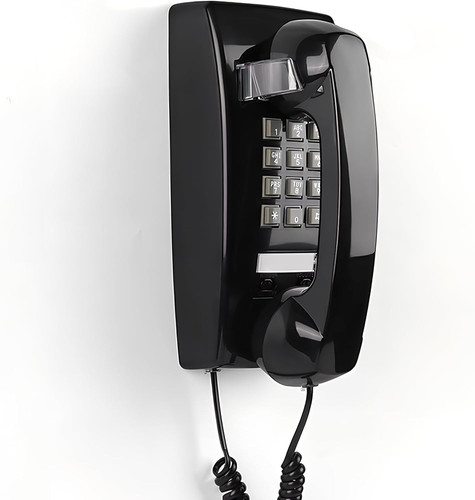 Telefono parete retrò con - telefono, da