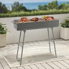Barbecue pieghevole carbone - barbecue,