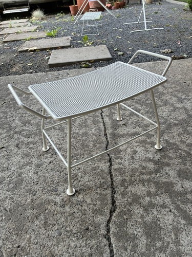 Sgabello ottomano vintage