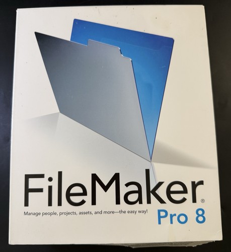 Filemaker pro software - 8, &