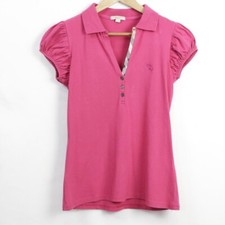 Polo Burberry rosa taglia L da dona