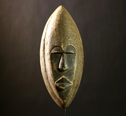 Maschera tribale lega africana - lega,