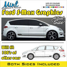 FORD S-MAX GALAXY Strisce Laterali ST Titanio Decalcomanie Adesivi Grafica NO P&P 007
