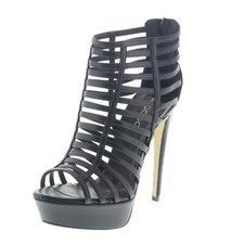 A Go Go Nero - Taglia 40 Scarpe Donna Sandali Tacco