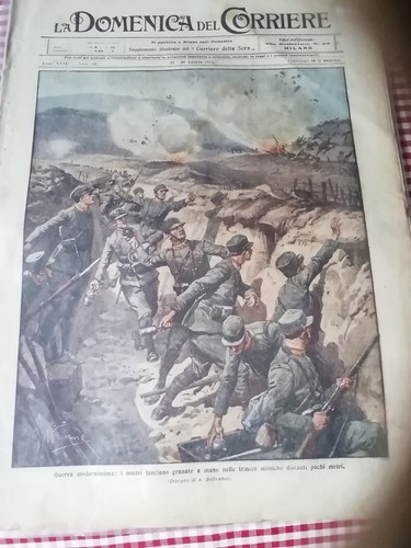 Ww1 domenica del corriere - del,